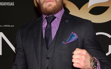  Mixed martial artist Conor McGregor attends his birthday celebration at Intrigue Nightclub at Wynn Las Vegas early July 10, 2016 in Las Vegas, Nevada.