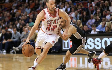 Miami Heat point guard Beno Udrih.