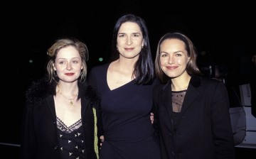 Miranda Otto, Pamela Rabe and Samantha Lang attend the movie premiere of the drama film 'The Well,' which competed for Palme d'Or at the Cannes Film Festival in 1997.