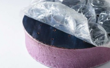 The bubble-wrapped, sponge-like device that soaks up natural sunlight and heats water to boiling temperatures, generating steam through its pores.