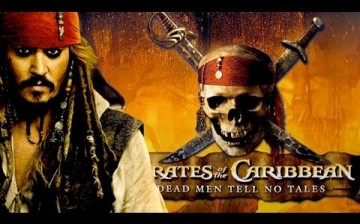 'Pirates of the Caribbean: Dead Men Tell No Tales' poster shows lead actor Johnny Depp.