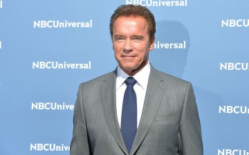 Arnold Schwarzenegger attends the NBCUniversal 2016 Upfront Presentation on May 16, 2016 in New York.