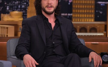 Kit Harington visits 'The Tonight Show Starring Jimmy Fallon' at Rockefeller Center on May 13, 2016 in New York City.