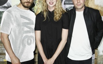 Clemens Schick, Freya Mavor and Joe Dempsie attend the Y-3 Spring/Summer 2015 Show as part of Paris Fashion Week Menswear S/S 2015 at Couvent des Cordeliers on June 29, 2014 in Paris, France.
