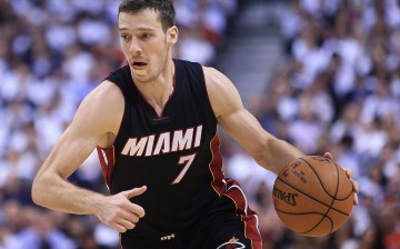 Miami Heat point guard Goran Dragic.