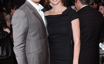 Gabriel Macht and Sarah Rafferty of Suits attend USA Network and Mr Porter.com Present 'A Suits Story' on June 12, 2012 in New York, United States. 