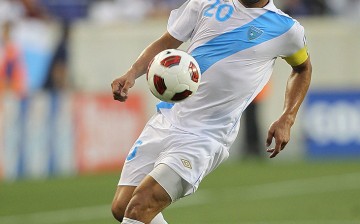 Guatemala striker Carlos Ruiz.