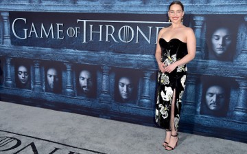 Emilia Clarke attends the premiere of HBO's 'Game Of Thrones' Season 6 at TCL Chinese Theatre on April 10, 2016 in Hollywood, California.
