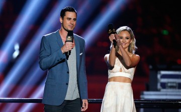 Ben Higgins and Lauren Bushnell at iHeartCountry Festival.