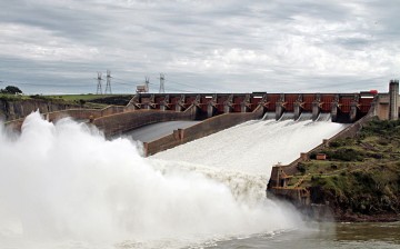 Brazil has a rich source of hydroelectric power such as the Itaipu hydroelectric plant in Foz do Iguacu, Parana state, Brazil, in the border with Paraguay.