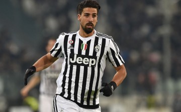 Juventus midfielder Sami Khedira.