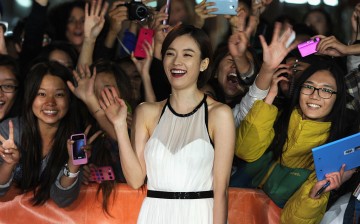 Actress Han Hyo-joo attends the 'Cold Eyes' premiere during the 2013 Toronto International Film Festival at Roy Thomson Hall on September 13, 2013 in Toronto, Canada.