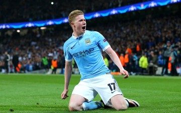 Manchester City midfielder Kevin De Bruyne.