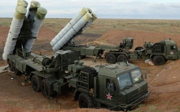 A Russian air defense system of the type Pakistan is interested in acquiring.
