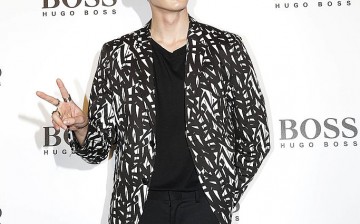 Lee Jong Suk oattends the opening of the Hugo Boss store on March 27, 2014 in Central, Hong Kong.