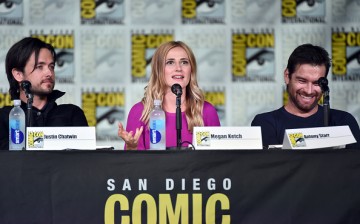 Actors Justin Chatwin, Megan Ketch and Antony Starr attend CBS Television Studios Block including 'Scorpion,' 'American Gothic' and 'MacGyver' during Comic-Con International 2016 at San Diego Convention Center on July 21, 2016 in San Diego, California. 