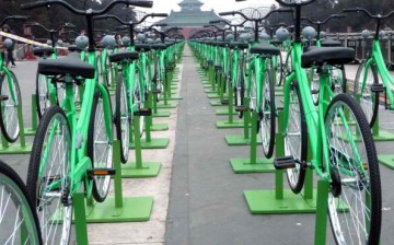 Bikes are still a popular mode of transportation in China.
