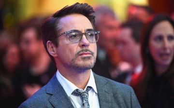 Robert Downey Jr. arrives for UK film premiere 'Captain America: Civil War' at Vue Westfield on April 26, 2016 in London, England.