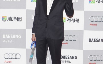 Ko Kyung-Pyo arrives for the 34st Blue Dragon Film Awards at Kyung Hee University on November 22, 2013 in Seoul, South Korea. 