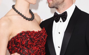 Singer Adam Levine (L) and model Behati Prinsloo attend the 87th Annual Academy Awards at Hollywood & Highland Center on February 22, 2015 in Hollywood, California.
