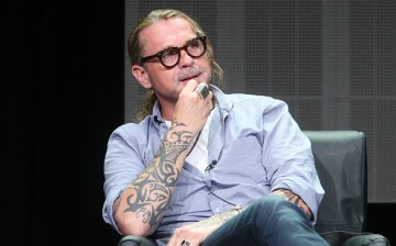 Writer/creator Kurt Sutter speaks onstage during 'The Bastard Executioner' panel discussion at the FX portion of the 2015 Summer TCA Tour at The Beverly Hilton Hotel on August 7, 2015 in Beverly Hills, California.