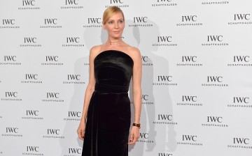 Uma Thurman attends the IWC 'For the Love of Cinema' gala dinner held at AURA Zurich on September 24, 2016 in Zurich, Switzerland.   