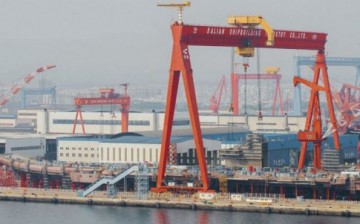 Installation of the Shandong's island.  