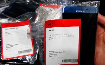 Samsung recalled units of the Galaxy Note 7.