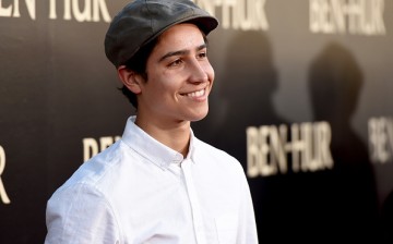 Actor Lorenzo Henrie arrives at the premiere of Paramount Pictures' 'Ben-Hur' at the Chinese Theatre on August 16, 2016 in Los Angeles, California.