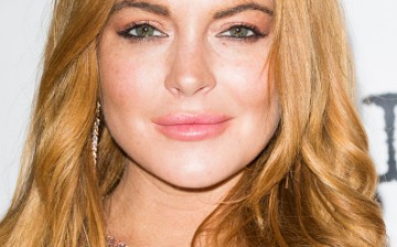 Lindsay Lohan attends the press night after party of 'Speed The Plow' at Playhouse Theatre on October 2, 2014 in London, England.