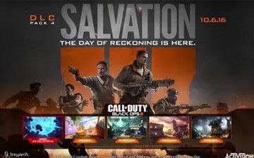 Treyarch and Activision reveal the DLC pack 4, Salvations, for 