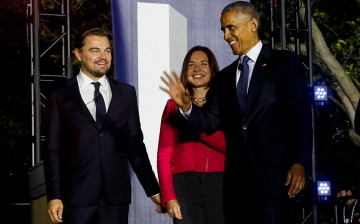 U.S President Barack Obama In Climate Panel Discussion with Leonardo DiCaprio, Dr. Katharine Hayhoe