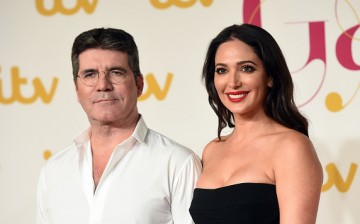 Simon Cowell and Lauren Silverman attend the ITV Gala at London Palladium on November 19, 2015 in London, England.