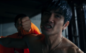 Philip Ng (right) and Xia Yu in a still from the upcoming Bruce Lee biopic 