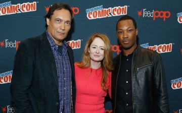  Jimmy Smits, Miranda Otto and Corey Hawkins during the 2016 New York Comic Con.