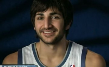 An interview of Ricky Rubio during his first year in the NBA.
