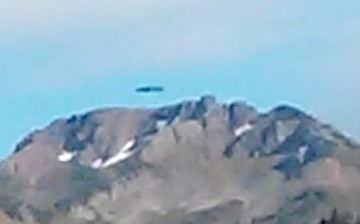 Flying Saucer is said to be lifting off a secret base in Washington.