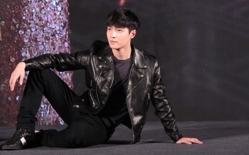 Singer and actor LAY (aka Zhang Yixing) of EXO attends the press conference of Zhang Xiaobo's TV drama 'To Be A Better Man' on August 19, 2015 in Beijing, China.