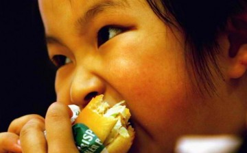 Chinese children are getting fatter due to lack of exercise.