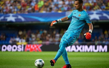 Villarreal goalkeeper Sergio Asenjo.