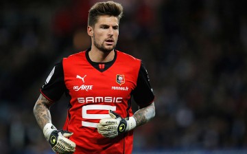 Rennes goalkeeper Benoit Costil.