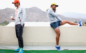 Roger Federer and Rafael Nadal