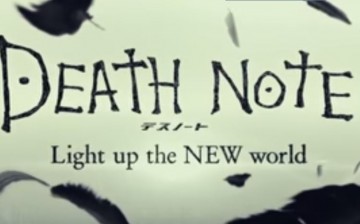 A scene from 'Death Note Light up the NEW world' teaser video set for release latter part of this month.