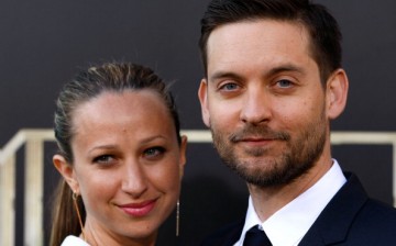 Jennifer Meyer Maguire and actor Tobey Maguire attend the 'The Great Gatsby' world premiere at Avery Fisher Hall at Lincoln Center for the Performing Arts on May 1, 2013 in New York City.