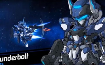 Chinese indie team Rocket Punch reveals their latest mecha, Thunderbolt, for their upcoming mecha video game, 