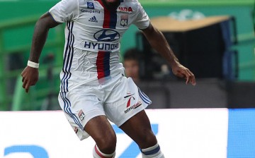 Lyon striker Anthony Lacazette.