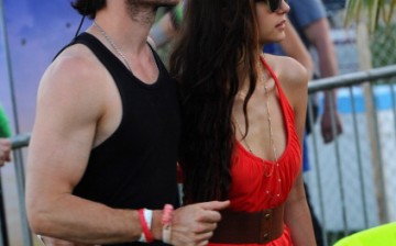 Actors Ian Somerhalder and Nina Dobrev attend Day 3 of the 2012 Coachella Valley Music & Arts Festival held at the Empire Polo Club on April 15, 2012 in Indio, California. 