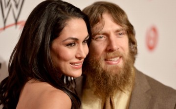 Brie Bella and Daniel Bryan attend WWE & E! Entertainment's 'SuperStars For Hope' at the Beverly Hills Hotel.