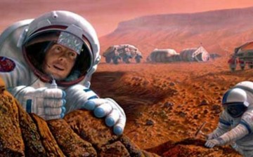 Humans on Mars.