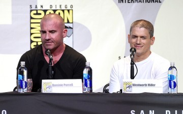 Dominic Purcell and Wentworth Miller attend the Fox Action Showcase: 'Prison Break' And '24: Legacy' during Comic-Con International 2016 at San Diego Convention Center.